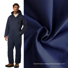 185g Woven Navy Arc Flash Protective Antistatic Welding Workwear Lenzing Fire Retardant Aramid Mixed Fabric